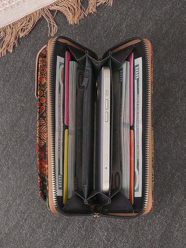 Women’s Vintage Boho Phone Crossbody Bag - Image 7