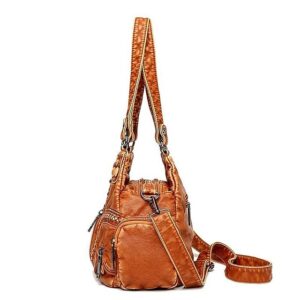 Alternative view of Women’s Vintage Brown Leather Shoulder Bag