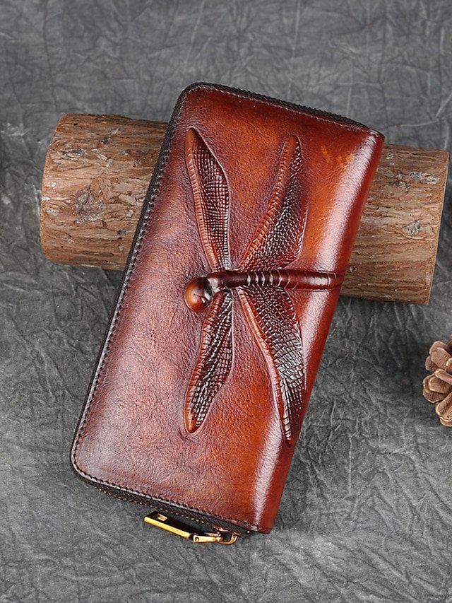 Women’s Large-Capacity Leather Wallet