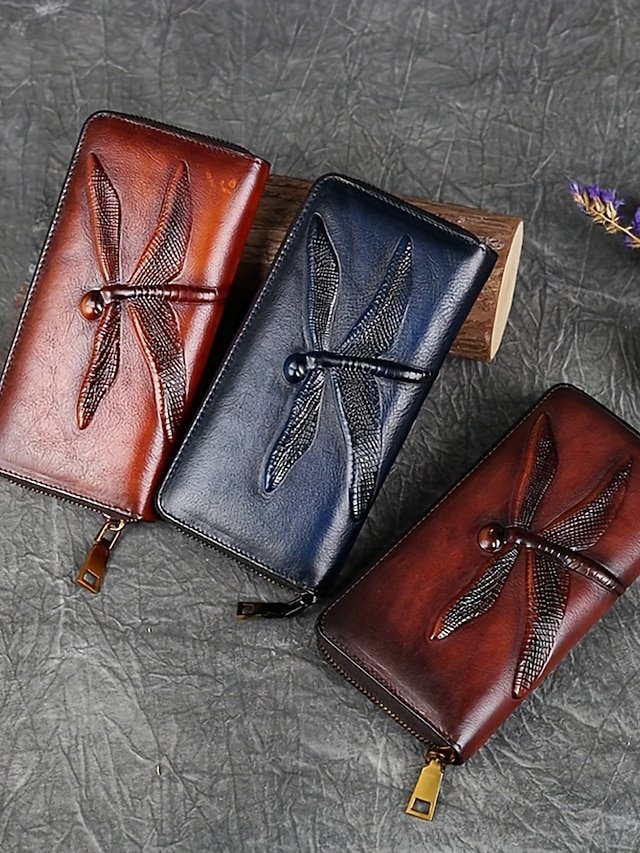 Women’s Large-Capacity Leather Wallet - Image 8