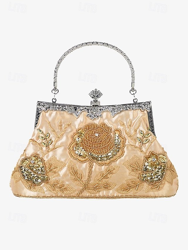 Women’s Floral Polyester Handbag - Image 2