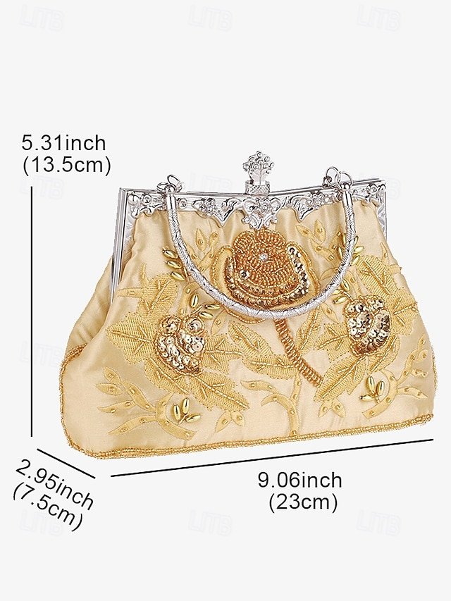 Women’s Floral Polyester Handbag - Image 6