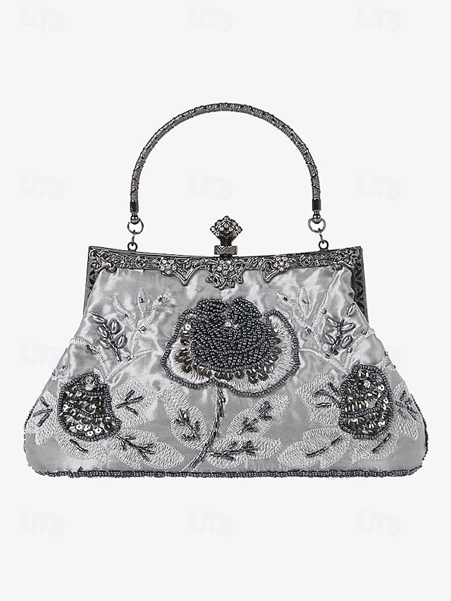 Women’s Floral Polyester Handbag - Image 8