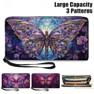 Women’s Butterfly Faux Leather Wallet