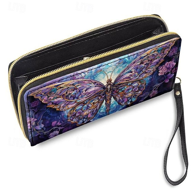 Women’s Butterfly Faux Leather Wallet - Image 3