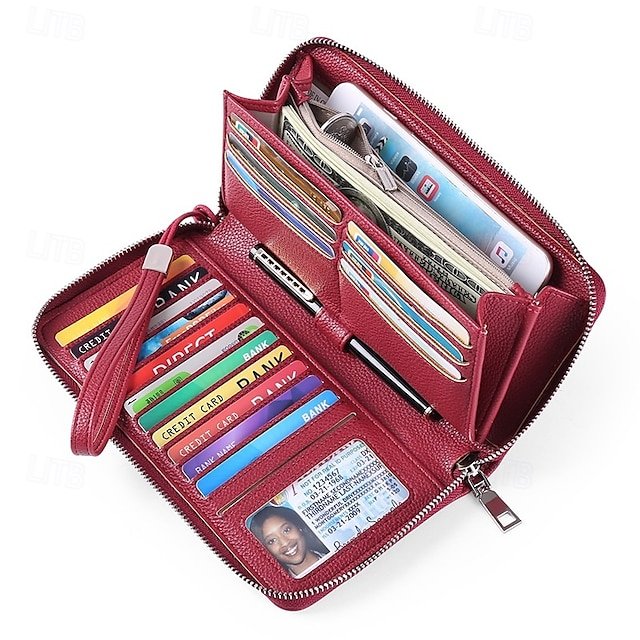 Women’s Durable Faux Leather Wallet - Image 7