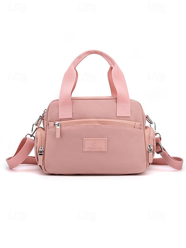 Women’s Water-Repellent Nylon Shoulder Bag - Image 3
