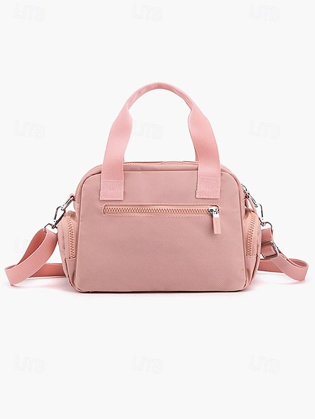 Women’s Water-Repellent Nylon Shoulder Bag - Image 5