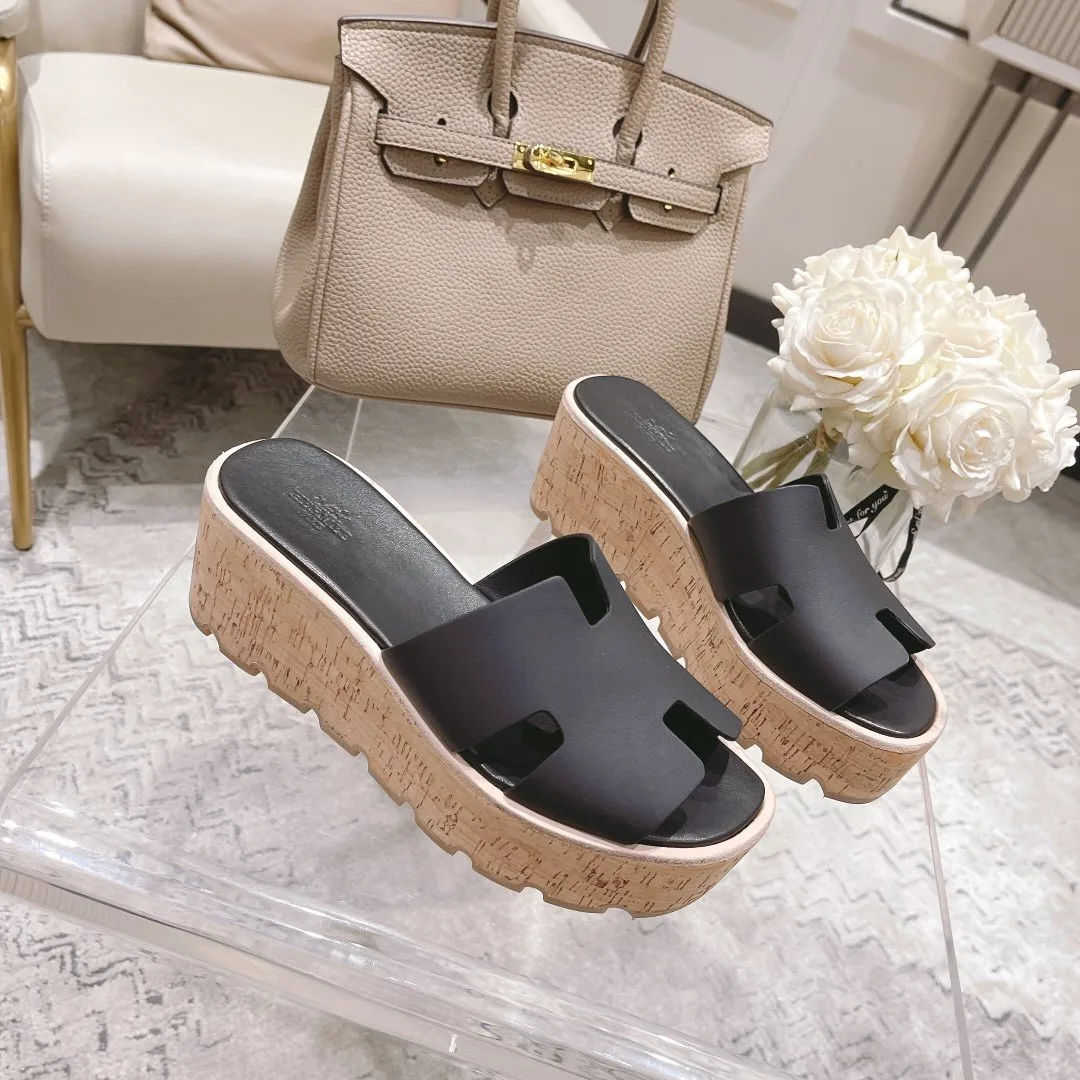 Hermes Ephese Sandal Black - Image 4
