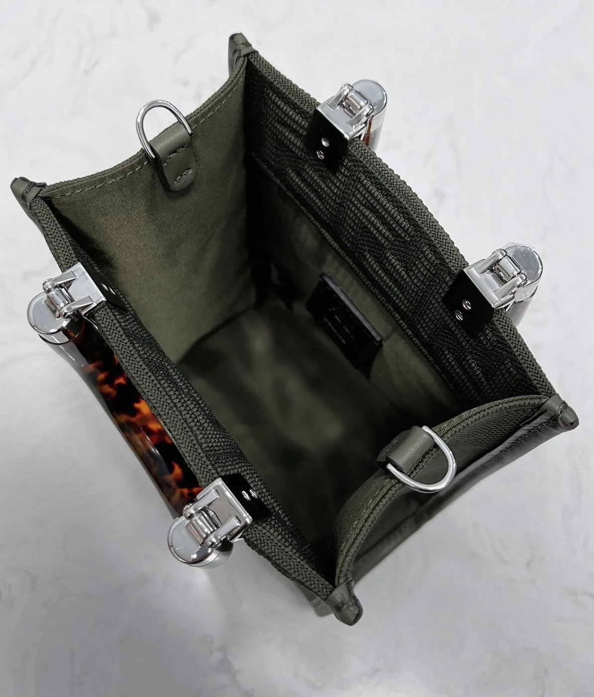 Fendi Mini Sunshine Shopper Black - Image 3