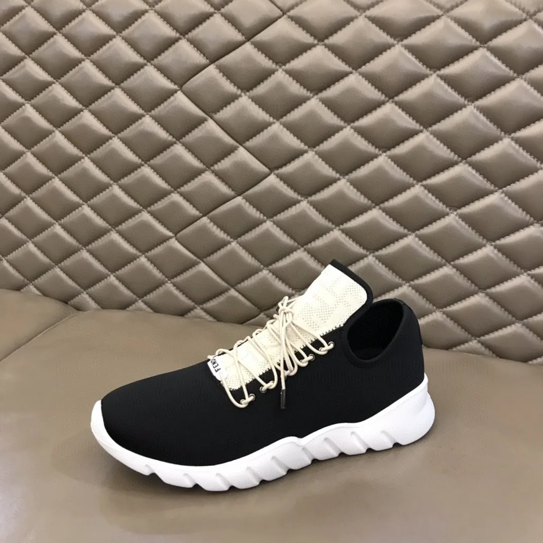 Fendi Force Low Tops Sneakers Black - Image 9