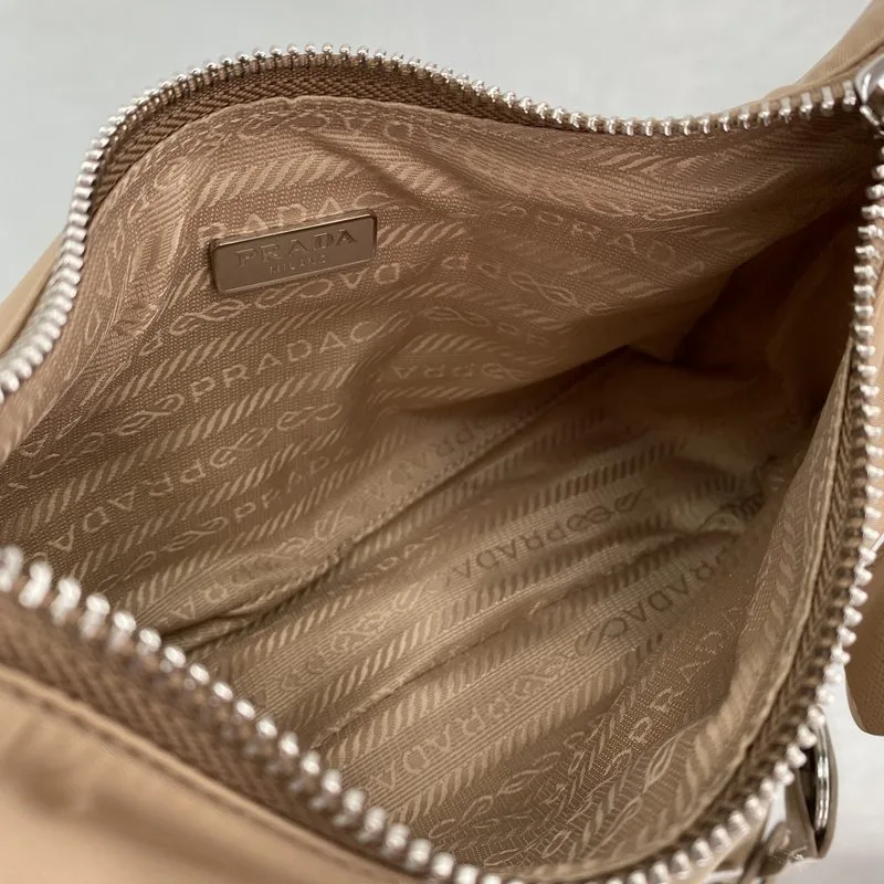 Prada Re- 2005 Re-Nylon Mini Bag Beige - Image 6