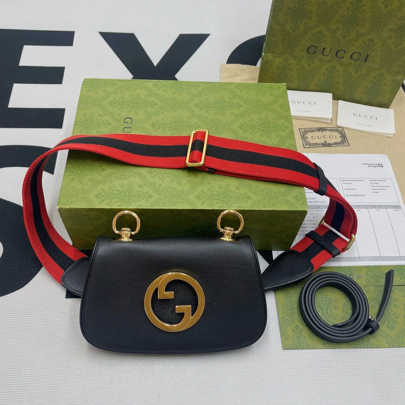 Gucci Blondie Mini Bag Black - Image 4