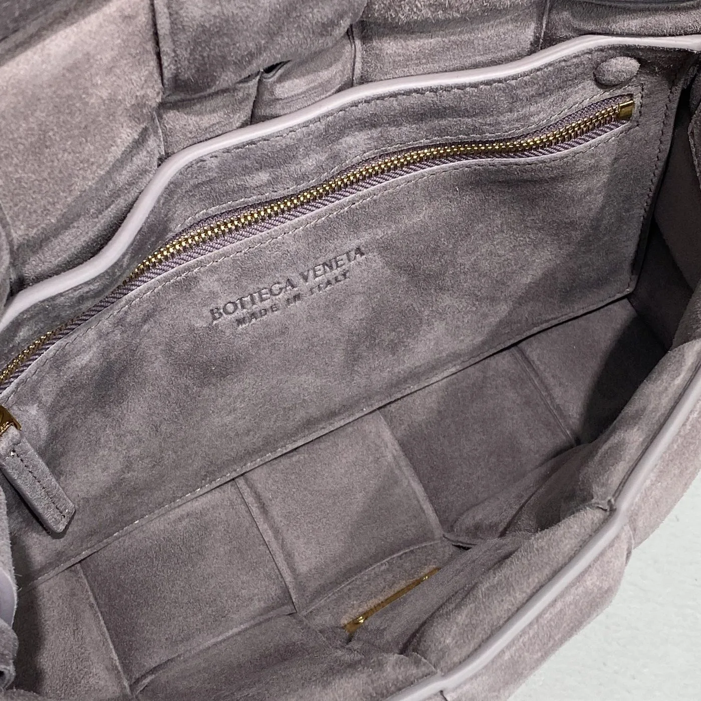 Alternative view of Bottega Veneta Padded Cassette Gray