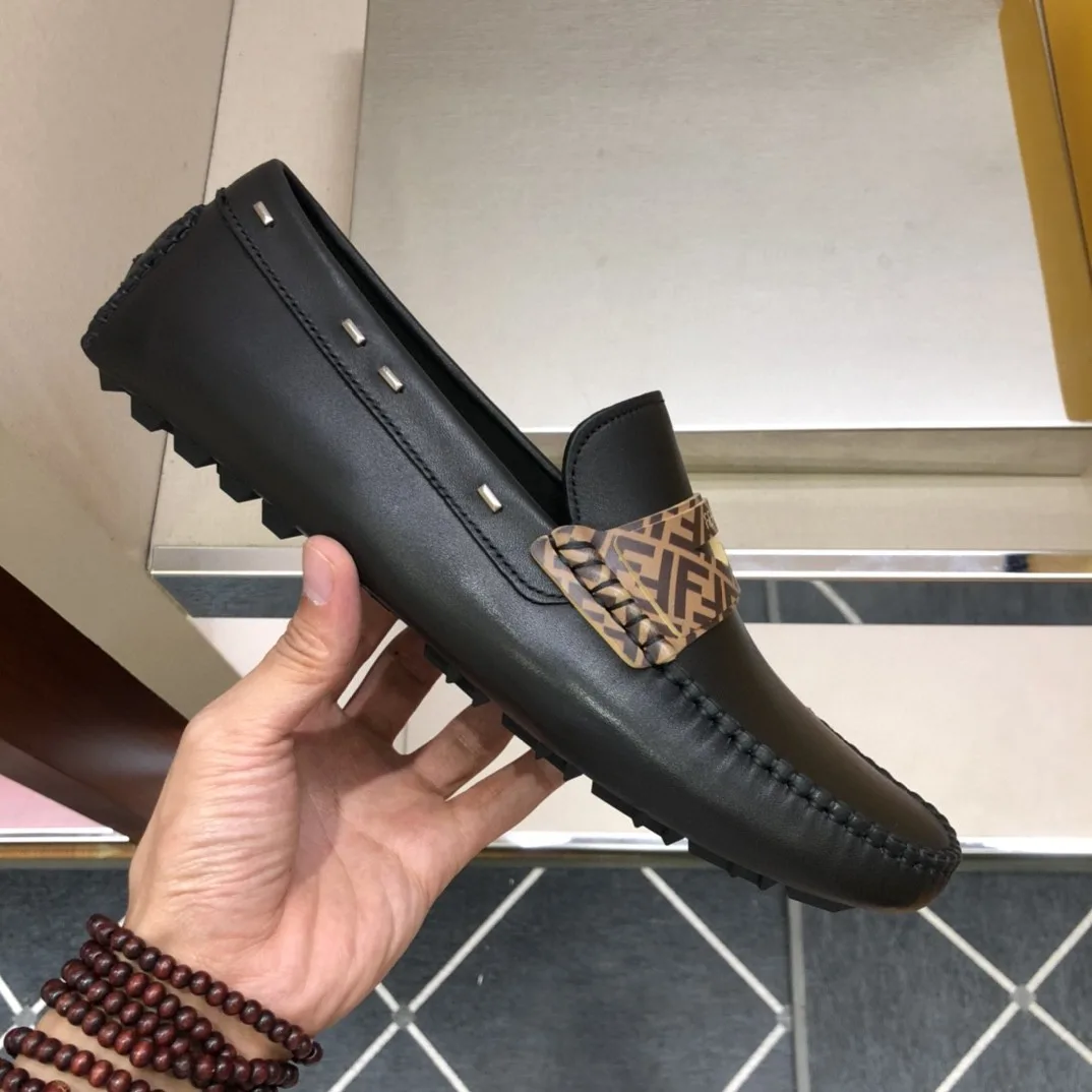 Fendi Force Black Loafers 7D1473 - Image 10