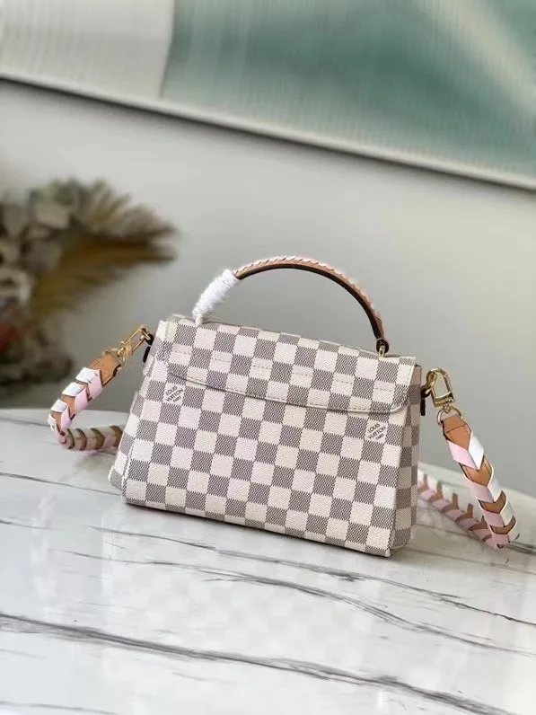 Louis Vuitton Croisette Damier Azur Canvas Pink - Image 5