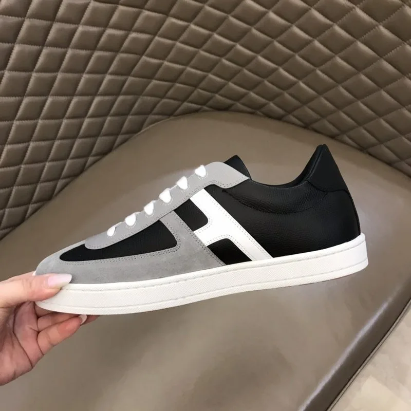 Hermes Boomerang Sneaker Black/Grey - Image 8
