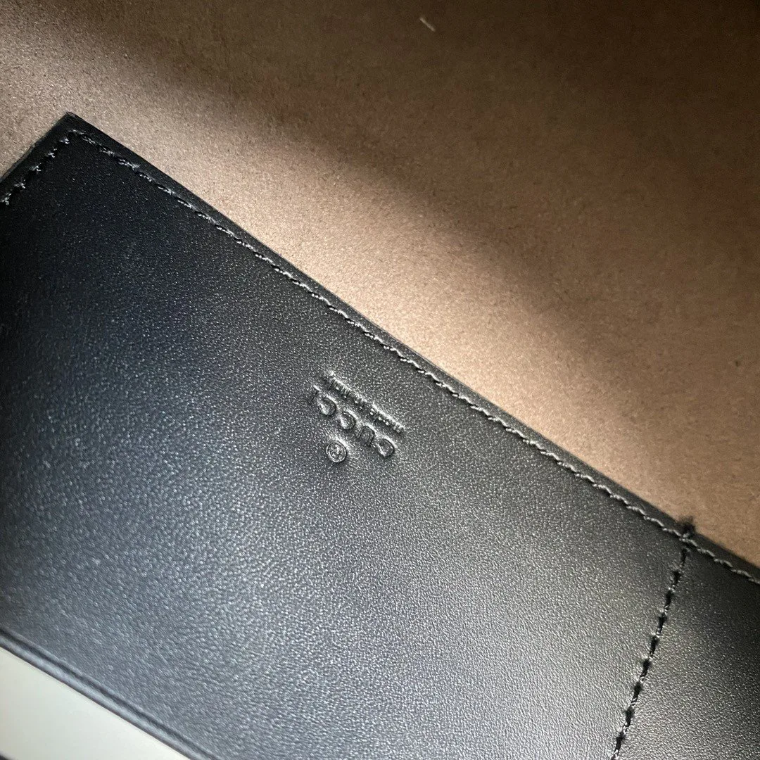 Gucci GG Embossed Pouch Black GG Embossed / - Image 7