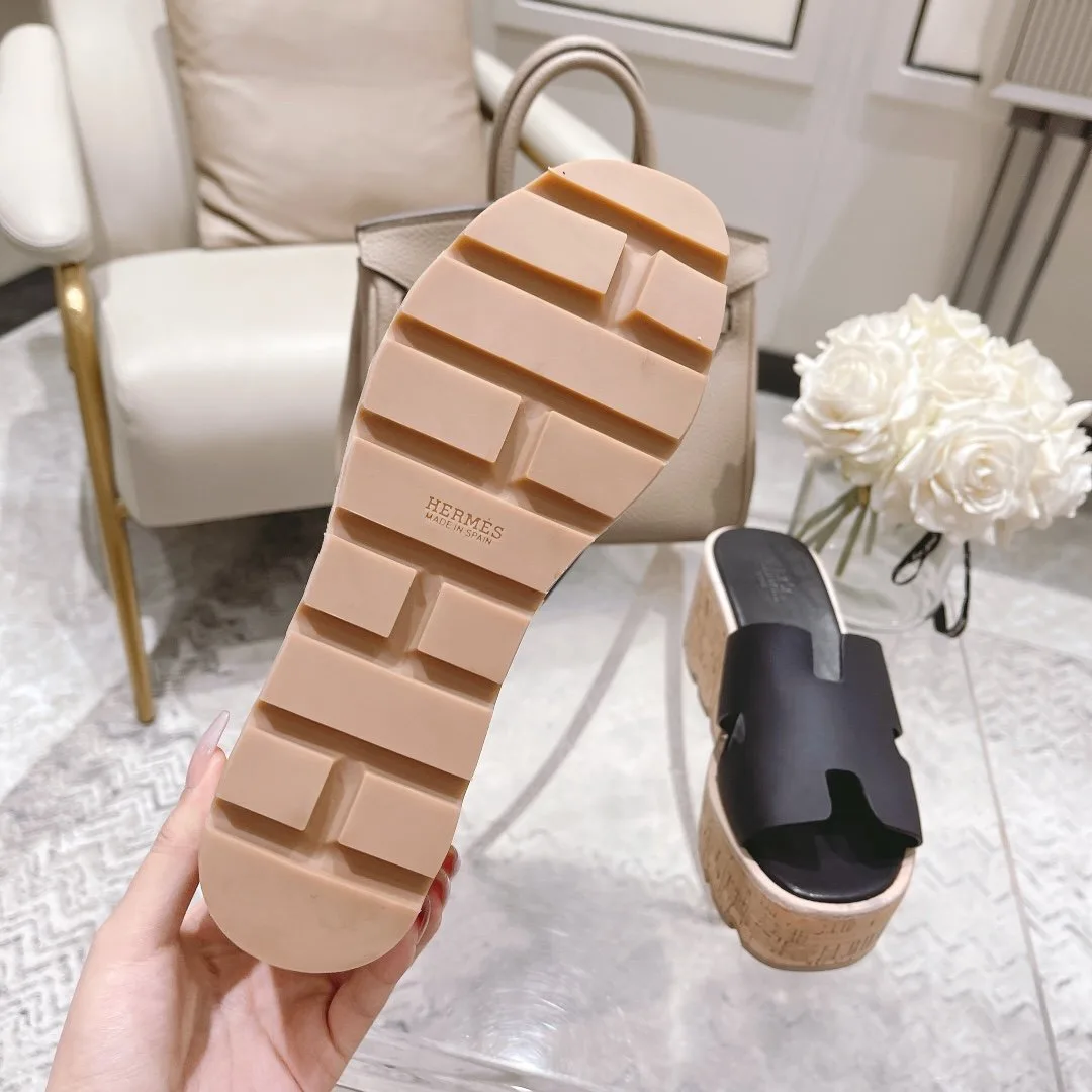 Hermes Ephese Sandal Black - Image 8