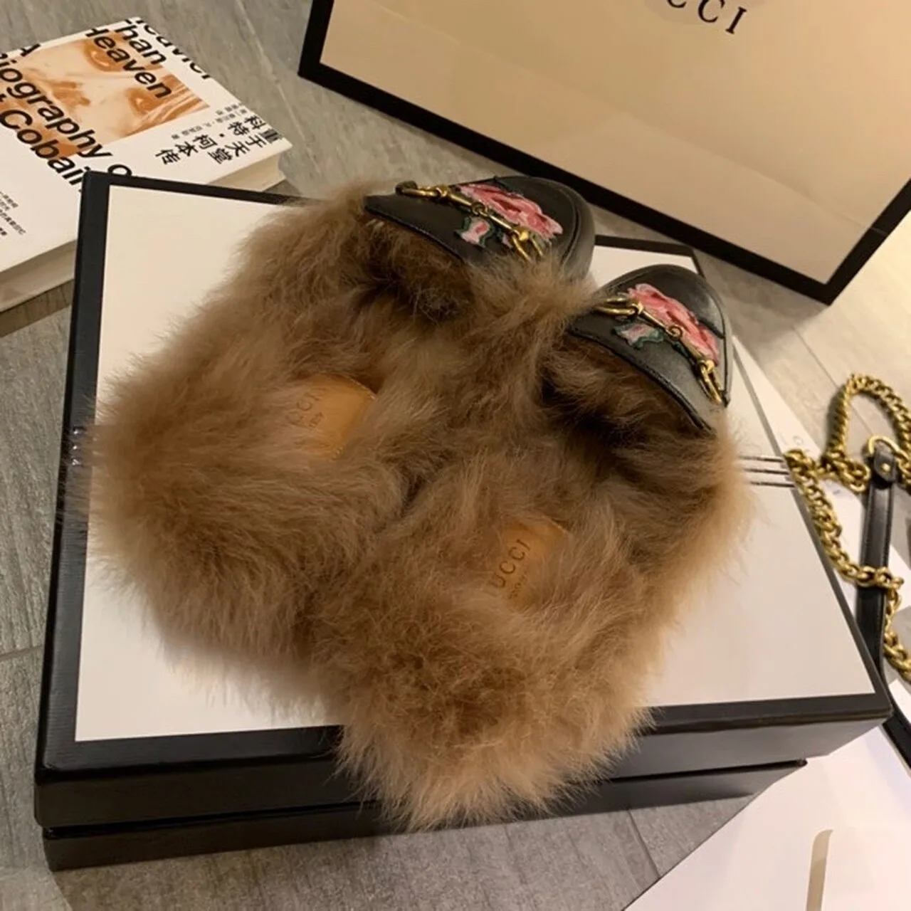 Gucci Re- Women’s Princetown Mules Black - Image 3