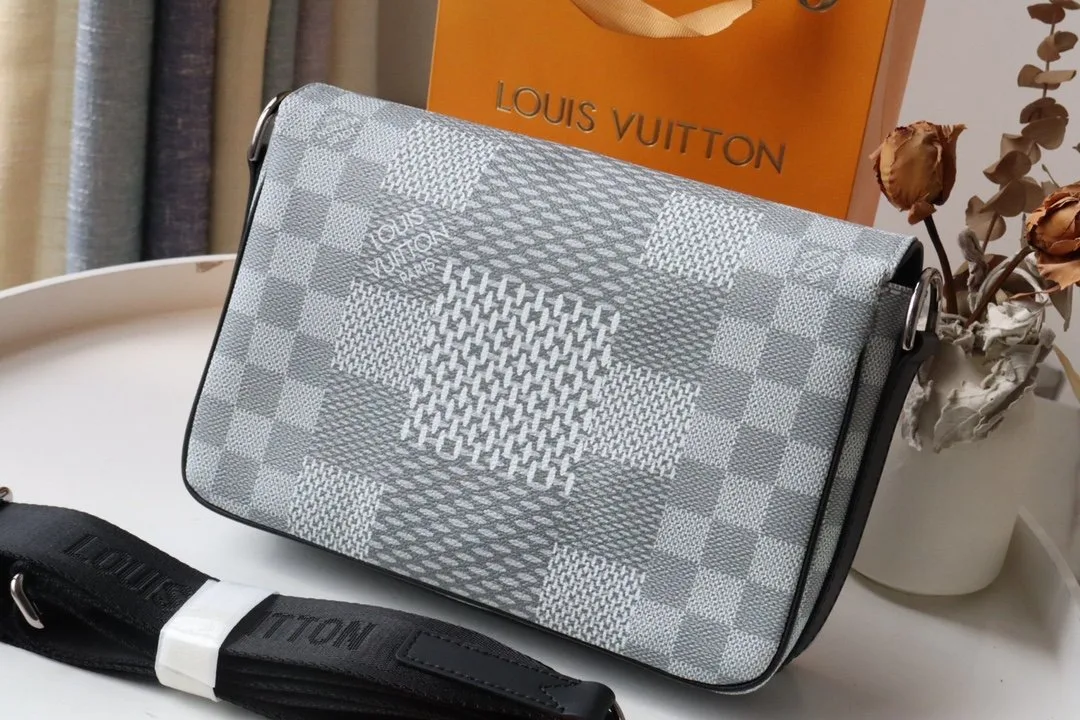 Louis Vuitton Studio Messenger Damier Graphite Plaster - Image 3
