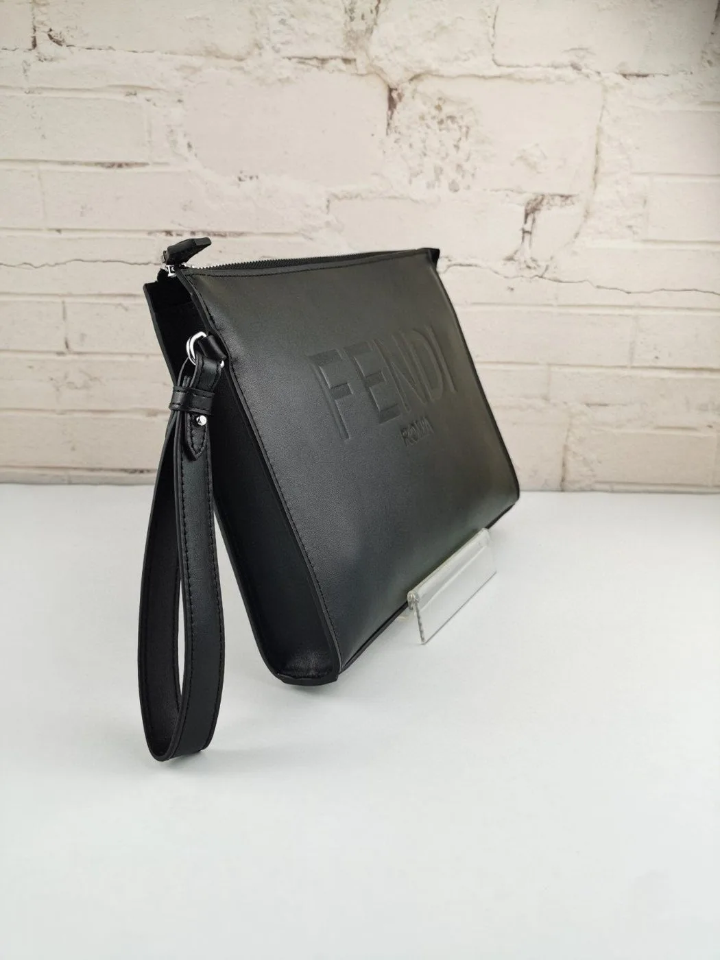 Fendi Flat Pouch In Black / FF 7VA491AFBFF0GXN - Image 6