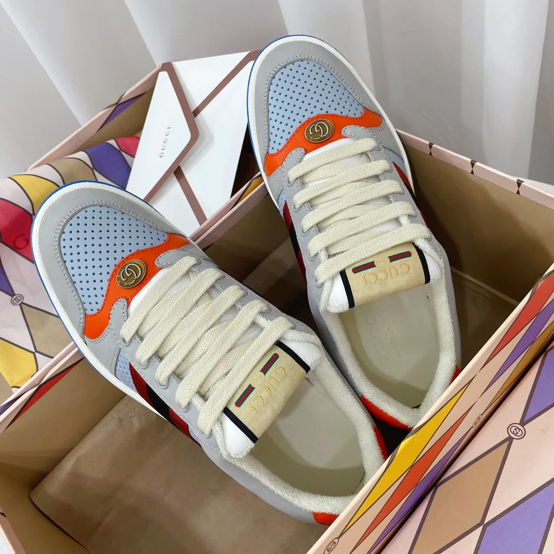 Alternative view of Gucci Women’s Screener Sneaker Grey