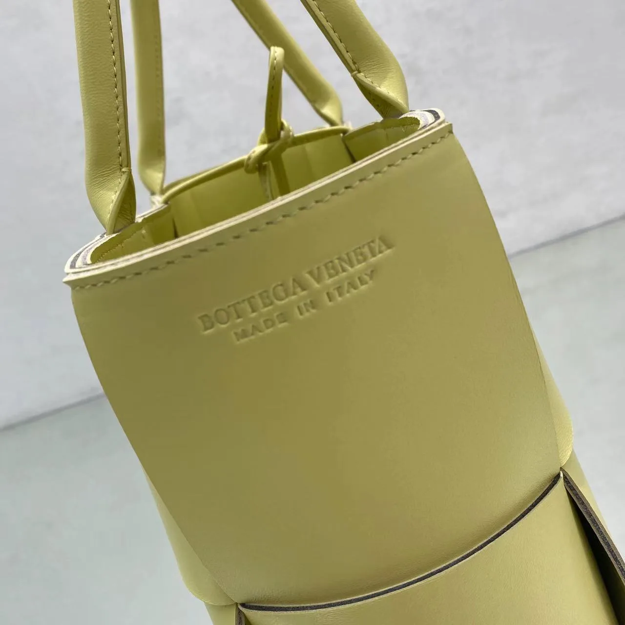 Bottega Veneta Small Arco Tote Bag Yellow - Image 4