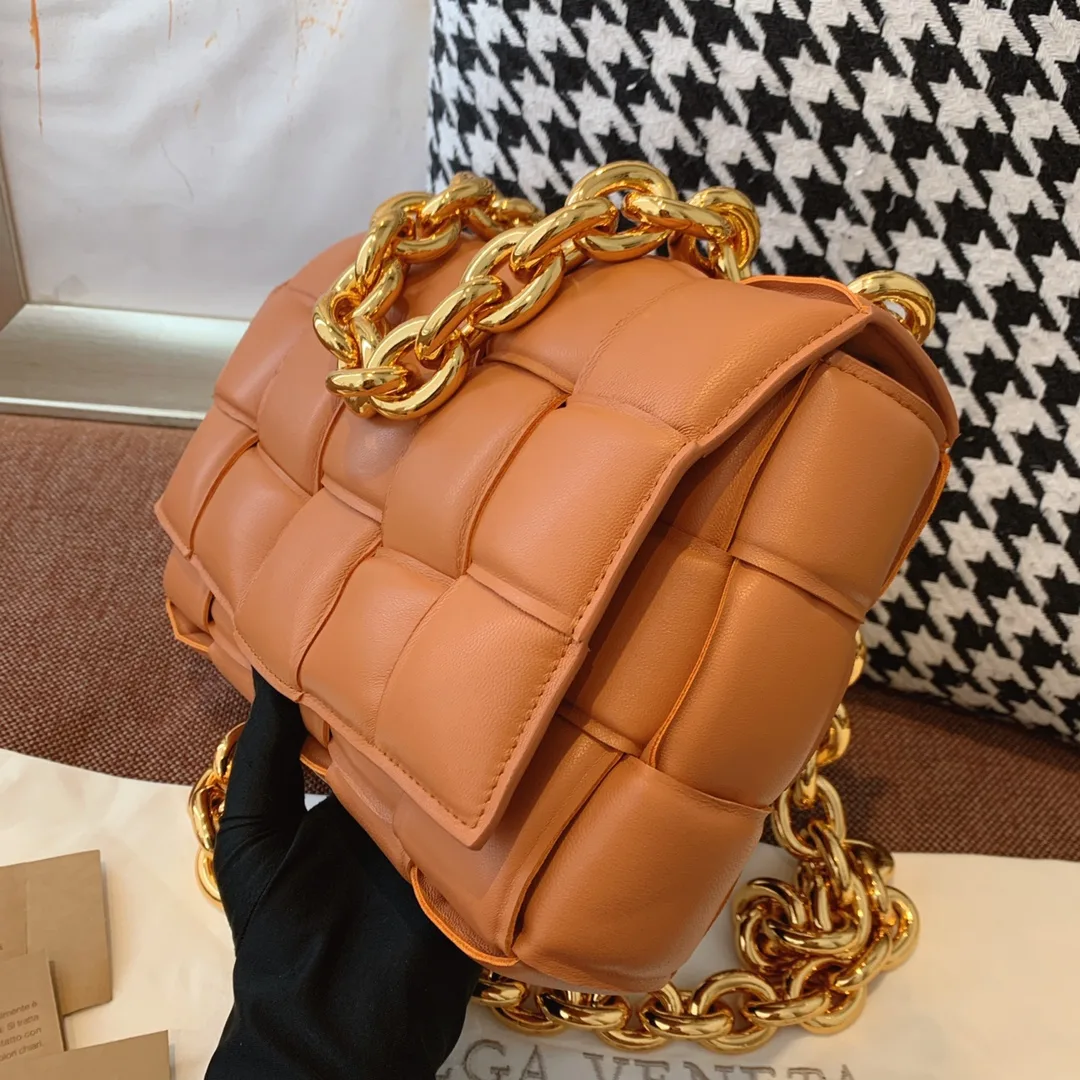 Alternative view of Bottega Veneta Chain Cassette Brown