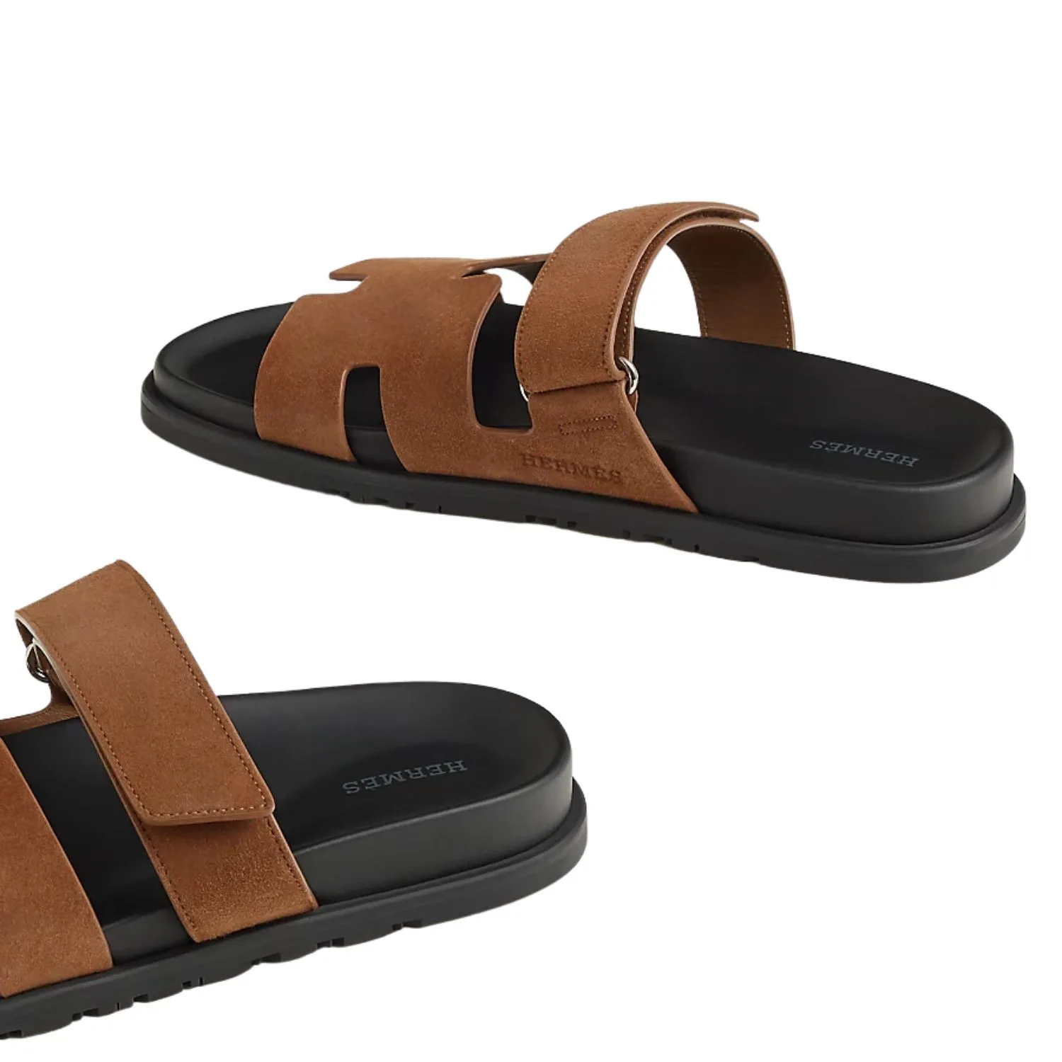 Hermes Chypre Sandals Natural - Image 4