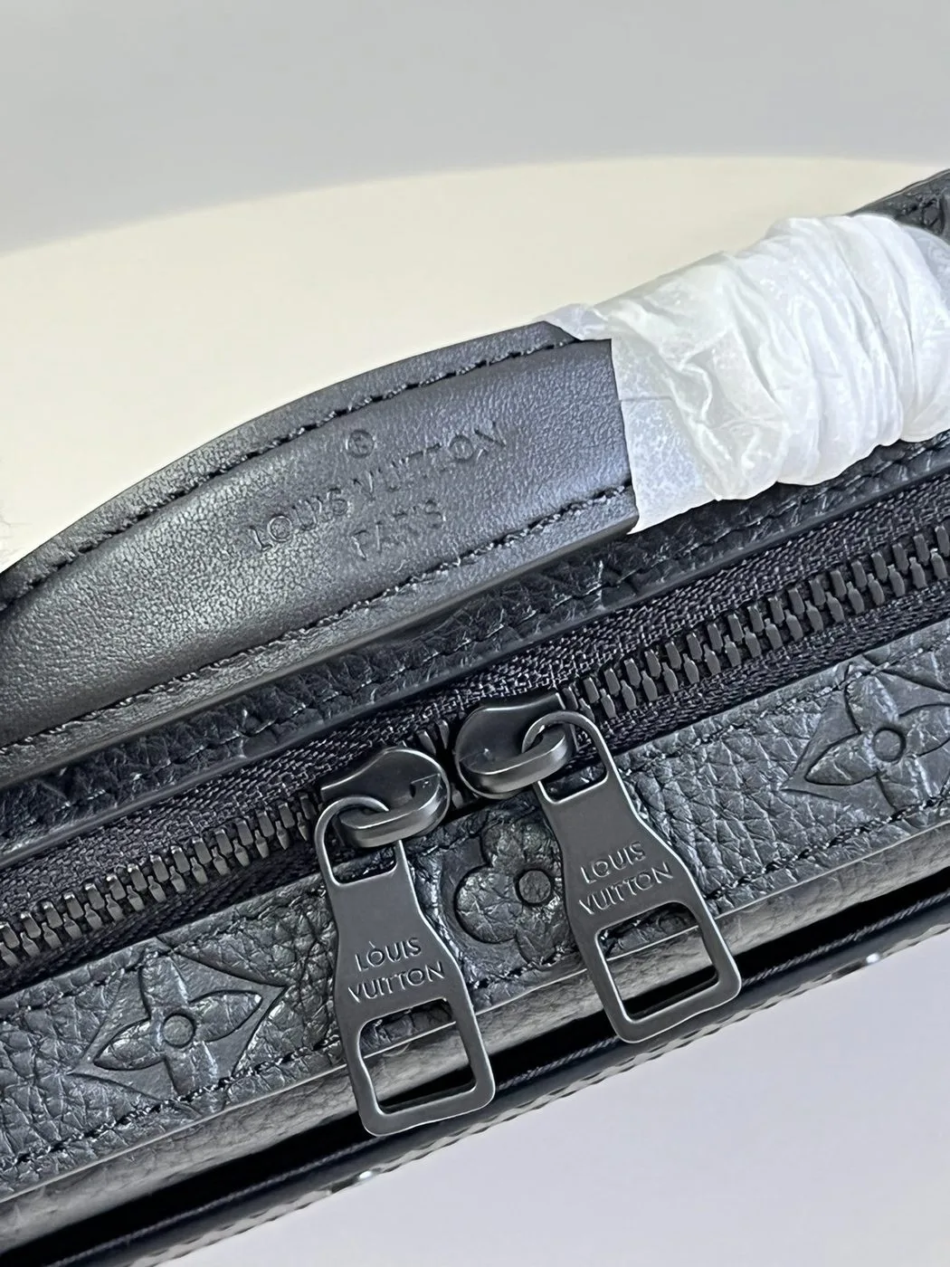 Alternative view of Louis Vuitton Handle Soft Trunk Black Taurillon Monogram