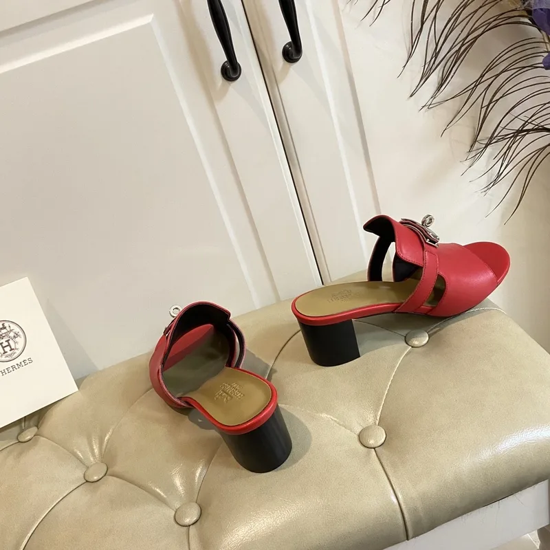 Alternative view of Hermes Candy Sandal Red , Women’s Shoes