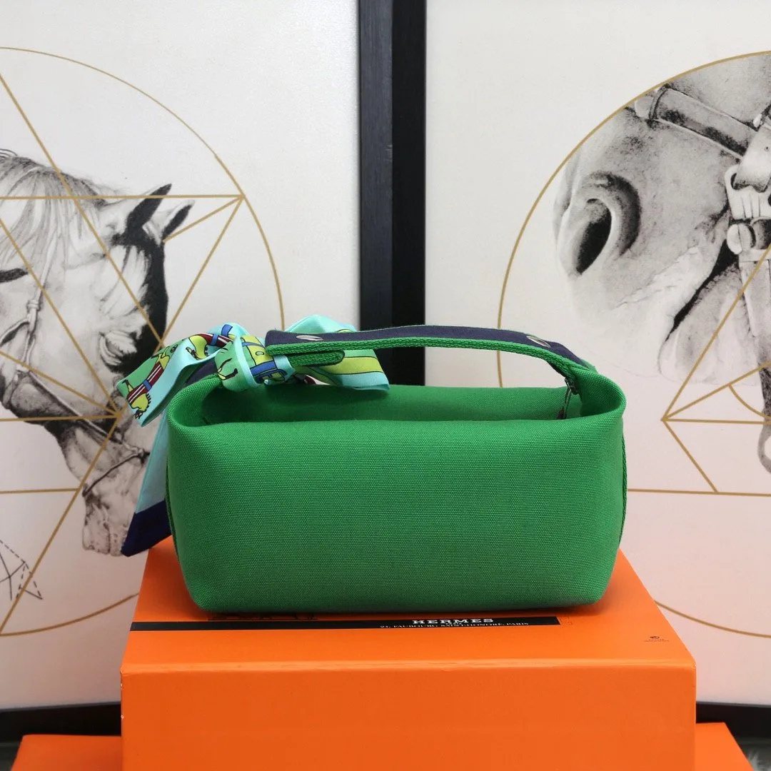 Hermes Bride A Brac Case Green Bag - Image 4