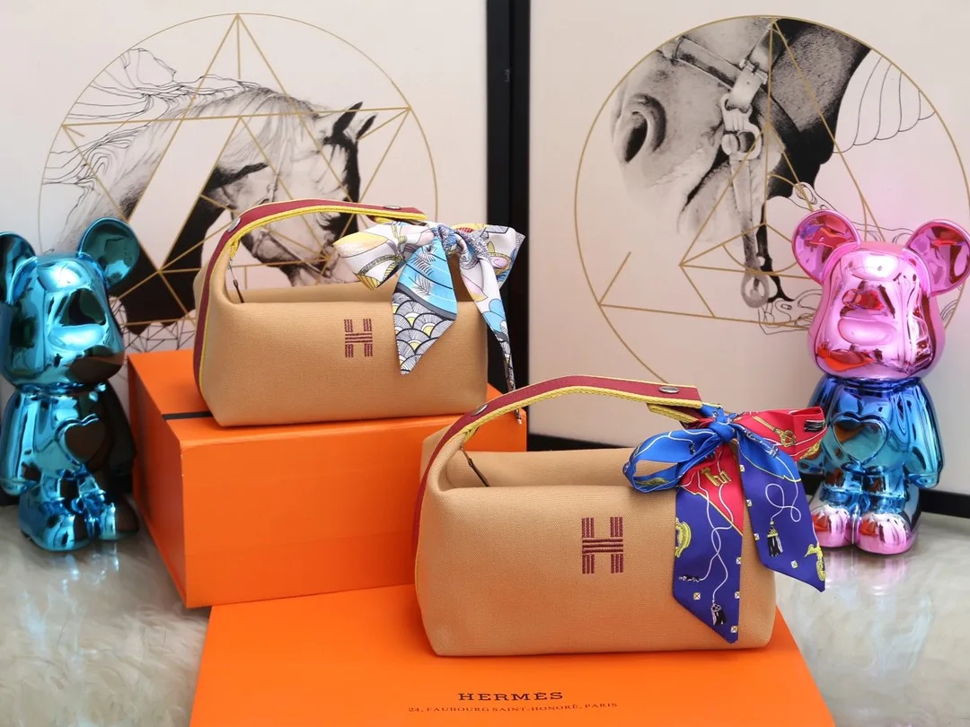 Alternative view of Hermes Bride A Brac Case Beige Bag