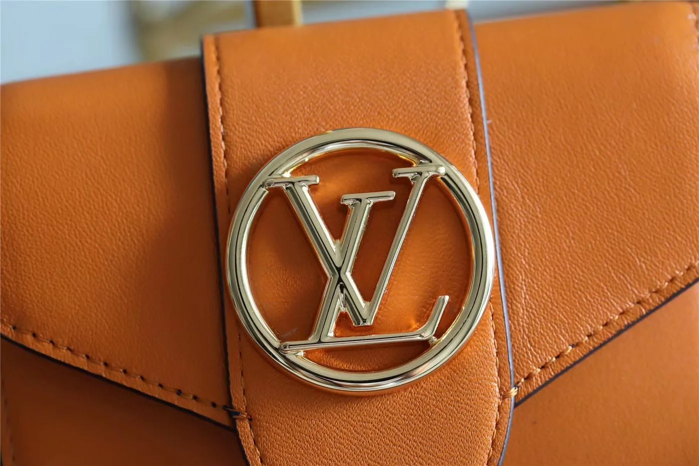 Louis Vuitton Pont 9 Compact Wallet Caramel Brown - Image 8