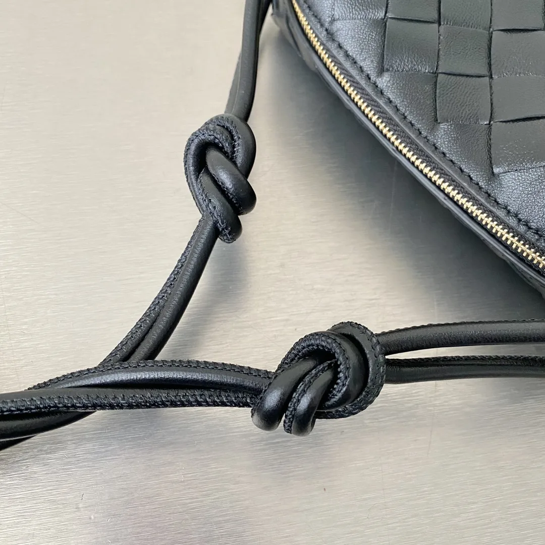 Bottega Veneta Mini Loop Camera Bag Black - Image 3