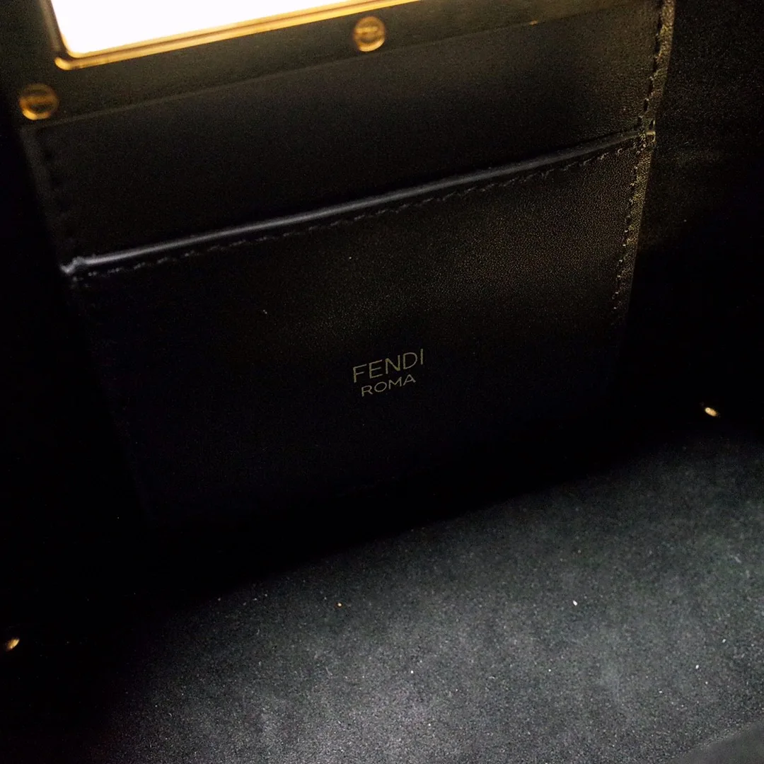 Fendi Way Small Black Bag For Woman / 8BS054AAIWF0KUR - Image 9