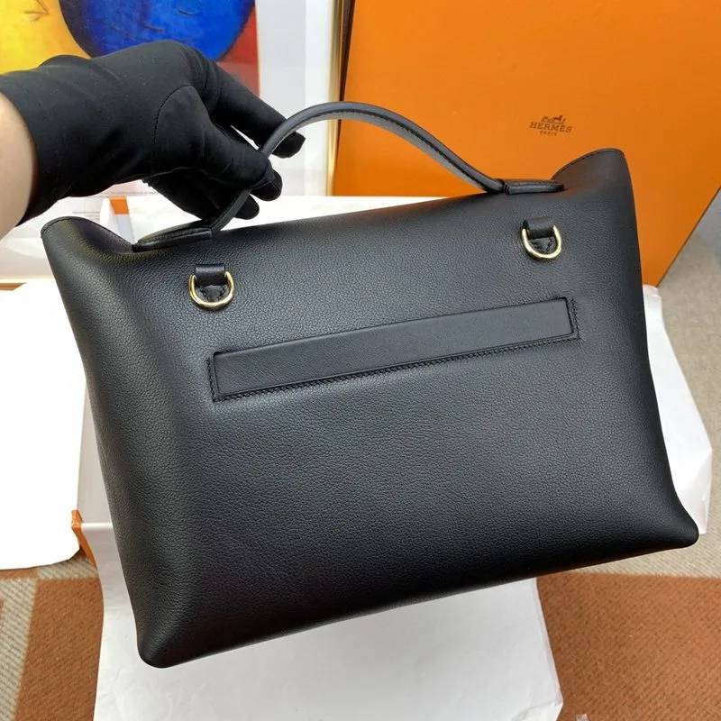 Alternative view of Hermes Clemence Swift Black