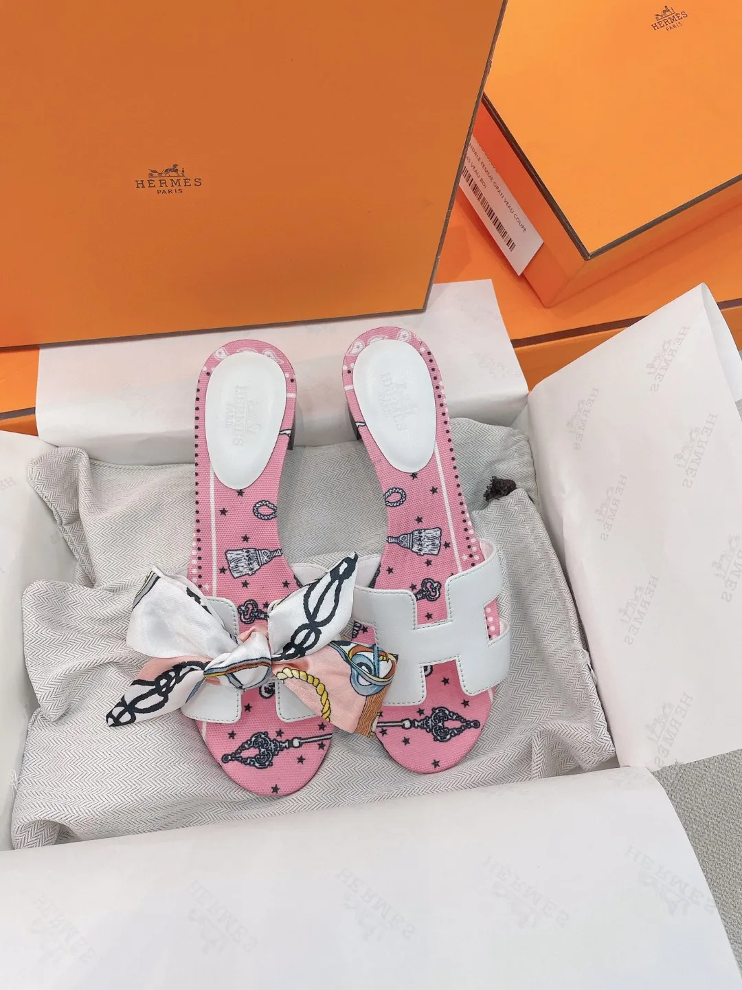 Alternative view of Hermes Oasis Sandal Pink , Shoes