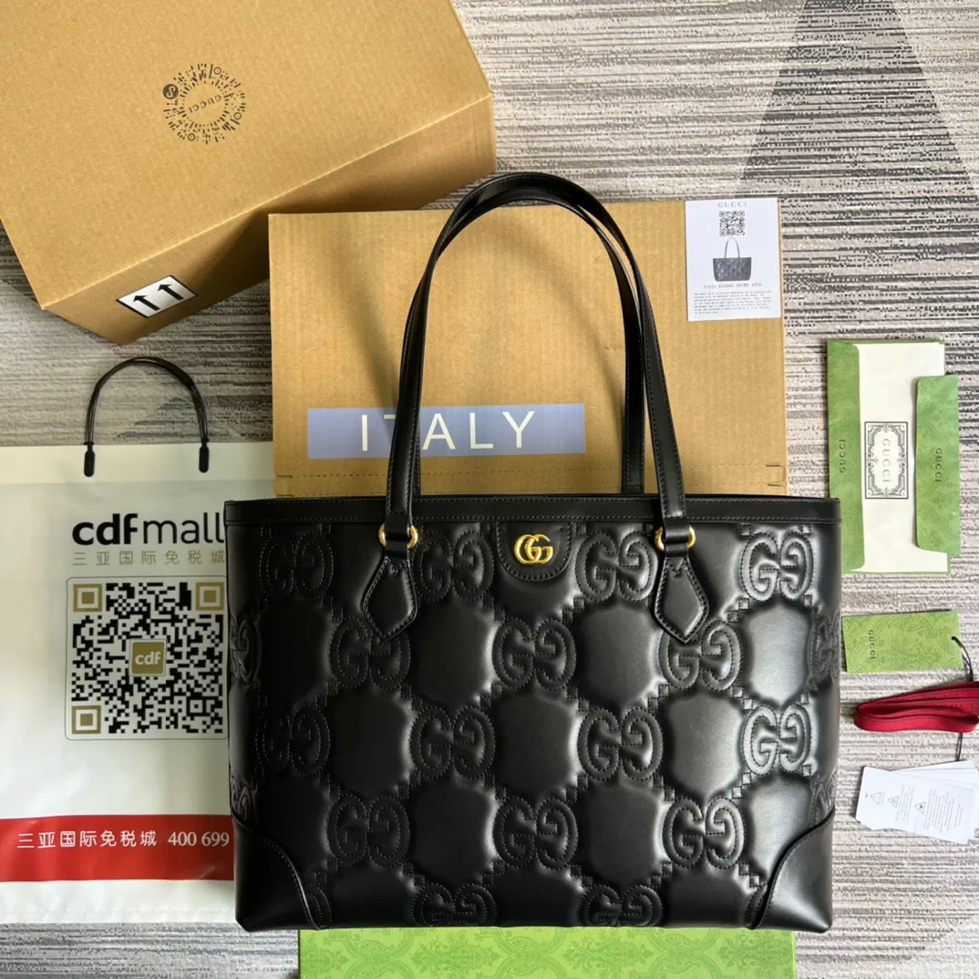 Alternative view of Gucci GG Medium Tote Black
