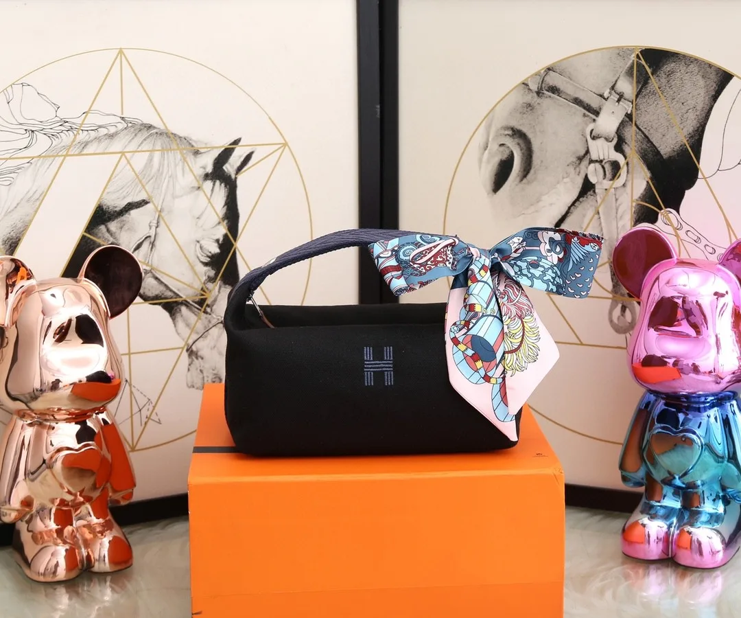 Hermes Bride A Brac Case Black Bag