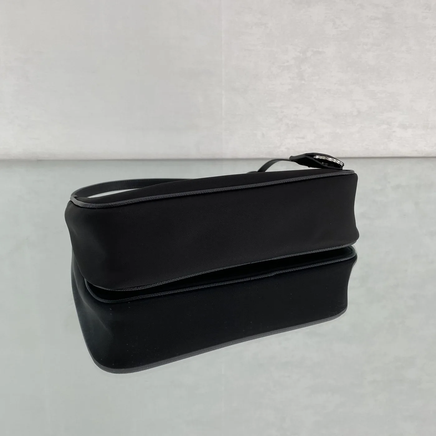 Prada Re- 2005 Re-Nylon Mini Bag Black - Image 3