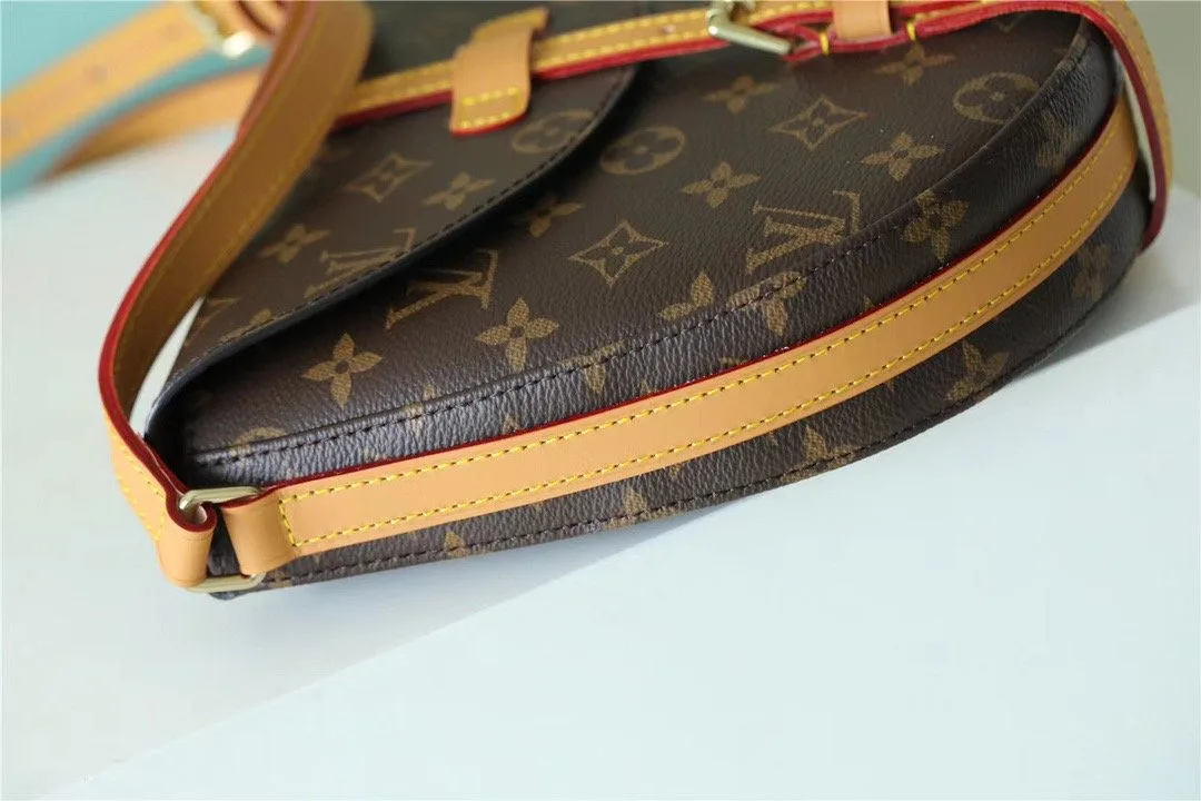 Louis Vuitton Chantilly MM Shoulder Bag Monogram Brown LV / - Image 4