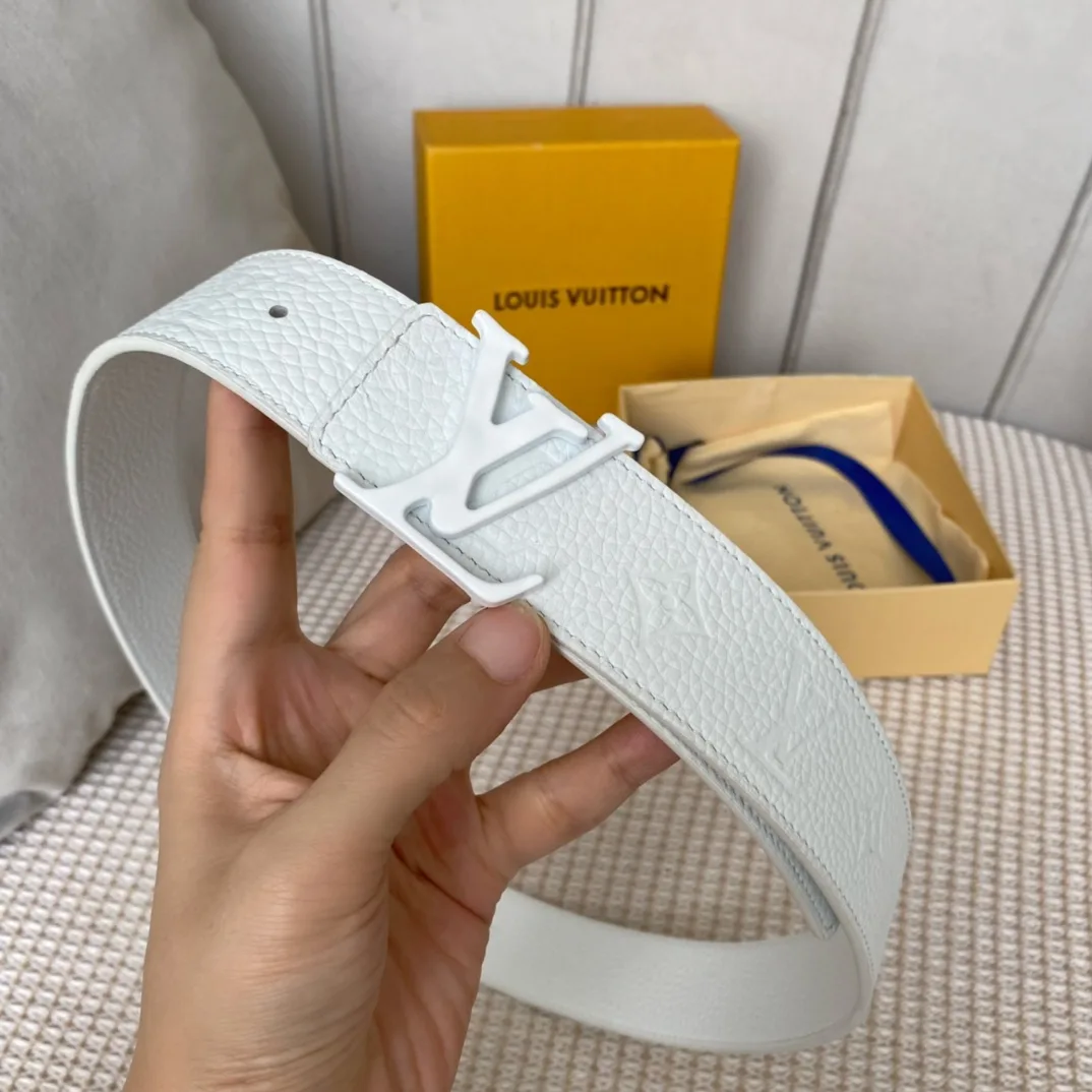 Louis Vuitton Iconic Reversible LV Belt White LV Women - Image 5