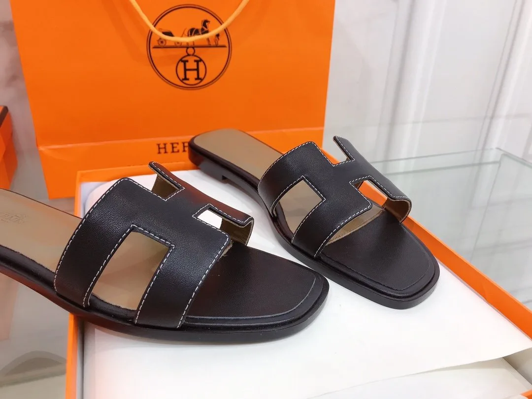 Hermes Eze 30 Sandal Black , Women’s Shoes - Image 4