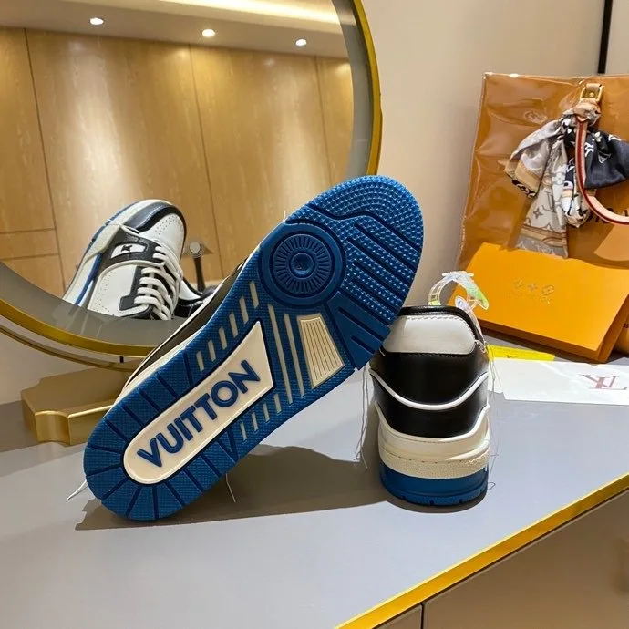 Louis Vuitton Trainer Sneaker Black/White Virgil Abloh - Image 9