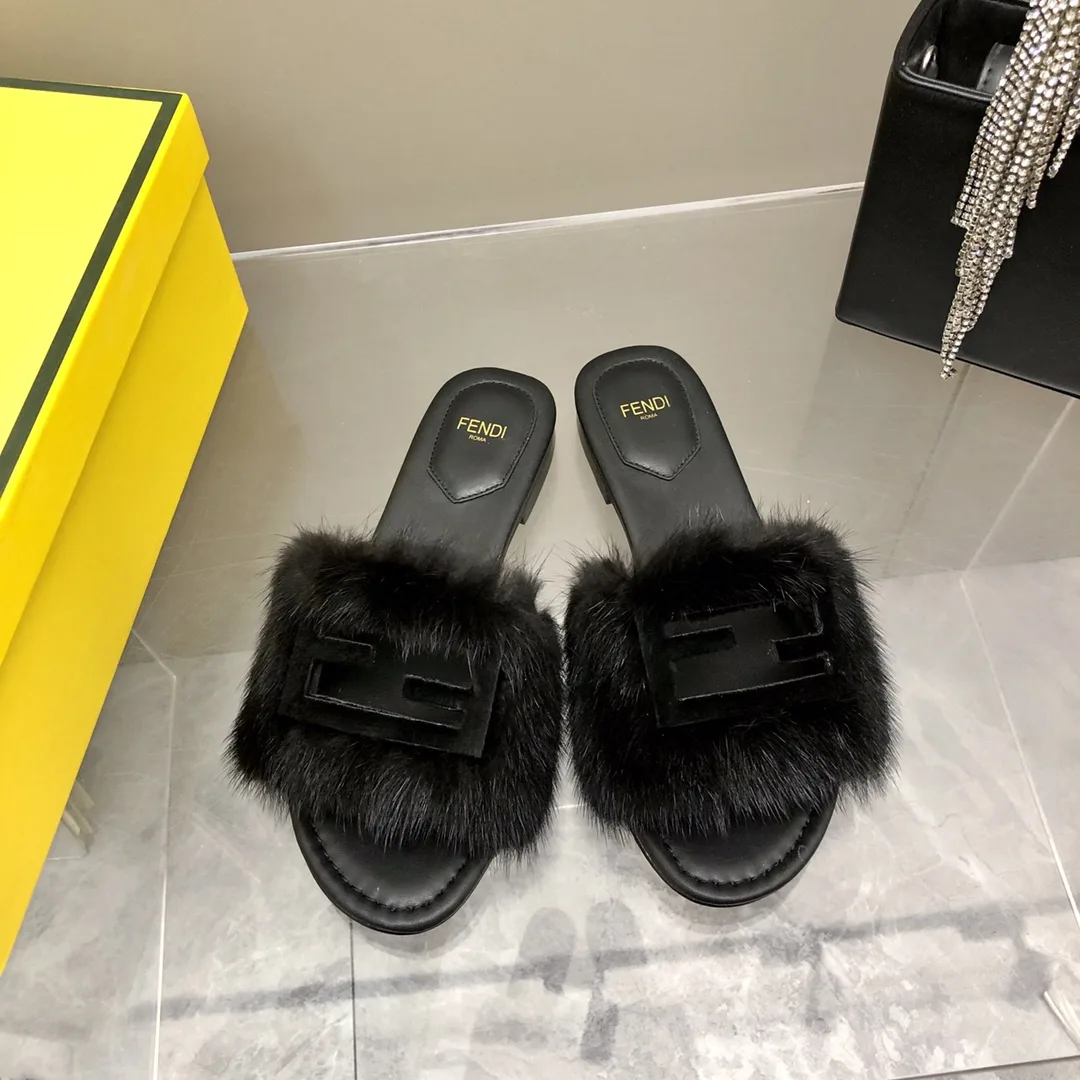 Fendi Black Mink