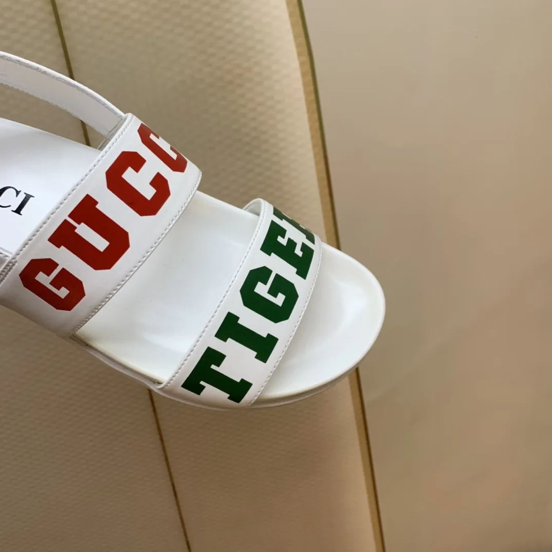 Alternative view of Gucci Women’s Tiger And Buckle Sandal White