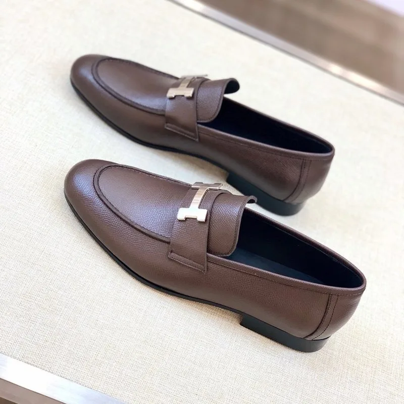 Hermes Paris Loafers Brown - Image 6