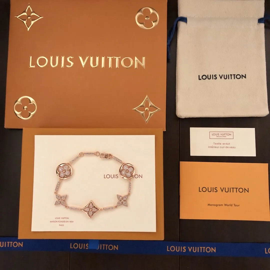 Louis Vuitton Color Blossom BB Multi-Motif Bracelet Rose Gold Hardware - Image 4